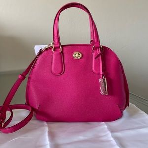 Coach 34940 Prince Pink Leather Satchel LAST One